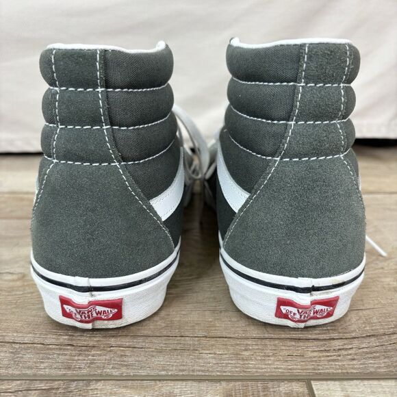 Vans Sk8 Hi Forest Green Suede HT Sneakers Skateboard Mens Sz 8 Athletic Preppy main image 9